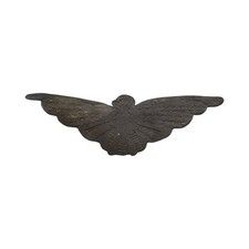 Federal Period Pewter Eagle 19th Century Americana Top Hat Piece picture