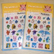 PALWORLD TGS2026 3D Stickers 2pc Set Tokyo Game Show Japan picture