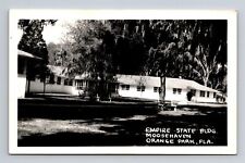 RPPC Postcard Orange Park FL Florida Moosehaven Empire State Building picture