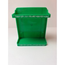 Vintage Green Luster Ware Mini Cabinet / Organizer – Stock No. 150 picture