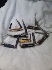 pocket knife lot vintage Case Xx. And Etc picture