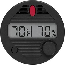 Quality Importers Trading HygroSet II Round Digital Hygrometer for Humidors picture