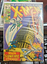 X-Men #64 1970 Marvel 1st Sunfire Key Silver Age 1st Print (FN/FN-VF) picture