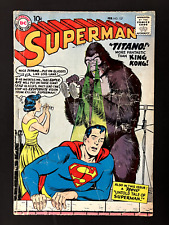 Superman #127 (1st Series) DC Comics Feb 1959 1st Appear Titano picture