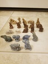 Lot of 20 Wade England read rose tea figures animals clown cannon has chips picture