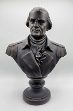 Historical Bust Colonial Man Famous Person Statue Founding Father Sculpture picture