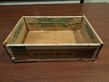 1901 White Beauty San Telmo Cigar Co. Vintage Cigar Box, Factory 990  picture