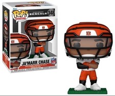 Ja'Marr Chase Cincinnati Bengals NFL Funko Pop WITH PROTECTOR picture