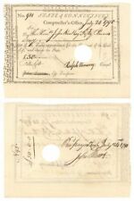 Pay Order Issued to Jesse Root and signed by him and Peter Colt and Ralph Pomero picture