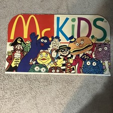 RARE Vintage 1987 McDonald’s McKids Headboard Sign 21x33 McDonaldland Drescher  picture