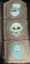 Disney Haunted Mansion Hitchhiking Ghosts Tombstone Patch Set picture