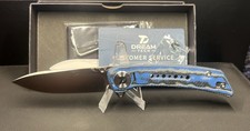 DreamTech D3610MBL – 3.07″ 14C28N Folding Knife, Micarta Handle, Liner Lock picture