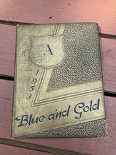 1953 Abbott Junior Elgin Junior High School Original Yearbook, Elgin, Illinois, picture