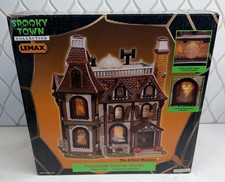 Vintage 2002 Lemax Spooky Town The Alford Mansion Halloween Haunted House picture