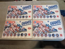 4x Vintage 1978 New York Giants NFL Football Ann Page Coca-Cola Plastic Placemat picture