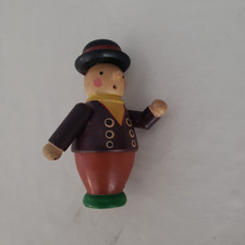 Vitg Smoker Incense Wooden Man Figurine Articulated Made in Japan picture