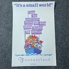 Disneyland - Fantasyland - It's A Small World - 1966 - Promotional Poster picture