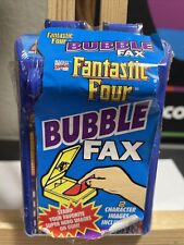 1995 SEALED Fantastic Four Bubble Gum Fax Box Wrapper picture