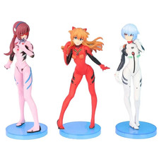 3Pcs/set Neon Genesis EVANGELION Anime Figure Eva Ayanami Rei Asuka No Box picture