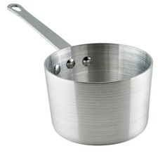 Winco 1 1/2 qt Heavy-Duty Tapered Aluminum Sauce Pan 1.6 Quarts, picture