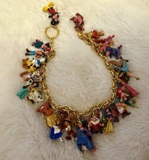 Brand New Ultimate Disney Character Gold Charm Bracelet the Bradford Exchange   picture