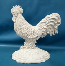 Vintage Cast Iron Rooster Doorstop 12