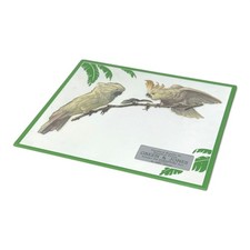 Vintage 1947 Green & Jones Kellogg Idaho Cockatoos Advertising Mirror Vernon 9x8 picture