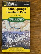 National Geographic Trails Illustrated Map Colorado Idaho Springs Loveland Pass picture