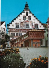 Lindau Bodensee old Rathaus Bavaria Germany postcard picture