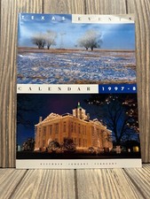 Vintage Texas Events 1997-1998 Calendar & Subscription To Texas Highways picture
