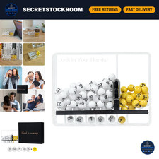 Unique Lottery Number Picker for Mega Millions & Lotto - Fun Office Desk Toy, No picture