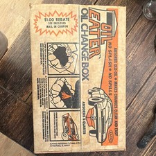Sealed Vintage KAFKO Oil Eater Oil Change Box 5 Quart Capacity picture