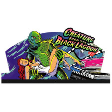 Creature From The Black Lagoon Topper Pinball Topper 3D Acrylic LED Topper picture