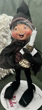 Annalee  Haunted 12 inch Elf with Candle  New picture