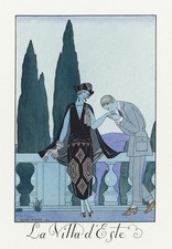 1923 La Villa d'Este French Cover Art Poster Print picture