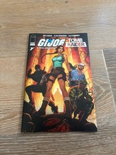 G.I. JOE: ARAH / TOMB RAIDER #1 FOIL VARIANT EXCLUSIVE STEVEN AHOLA picture