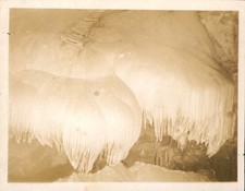 Old Vintage Real Photo Postcard RPPC ONONDAGA CAVE LEASBURG MISSOURI AZO picture