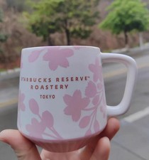 Starbucks Reserve Roastery Tokyo Sakura Cherry Blossom Ceramic Mug 12oz HOT Gift picture