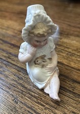 Vintage German Bisque Piano Baby picture