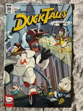 DUCKTALES #20 CVR B IDW PUBLISHING WALT DISNEY HTF LAST ISSUE picture