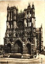 Amiens France Cathédrale Notre-Dame RPPC Real Photo Postcard C.A.P. Paris Unused picture