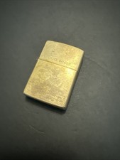Vintage Zippo Solid Brass 1932 1989 Bradford PA picture