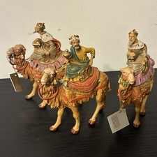 Fontanini 3 Wise Men (kings) On Camels 5 Inch picture