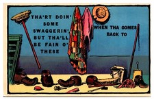 VTG Tha'rt Doin' Some Swaggerin', Humorous, Postcard picture