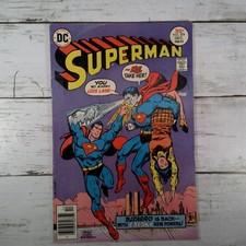Superman #306 DC Comics Bizarro Bronze Age 1975  picture