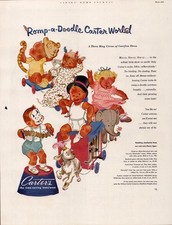 Carter's Magazine Ad Babywear 1953 Romp-a-Doodle Circus picture
