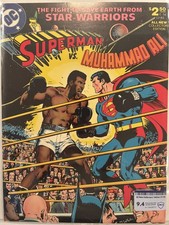 1978 Vintage Superman Vs Muhammad Ali Comic Graded 9.4 picture