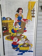 Set Of 3 Vintage Snow White Disney Joanna Window Roll Up 1980's 24 X 72 Blinds  picture