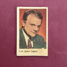 James Cagney 1958 Dutch Gum P Set #89 Trading Card picture