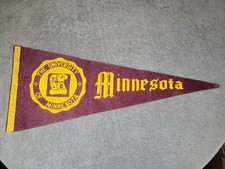 Vintage University of Minnesota College Full Size Felt Pennant 28